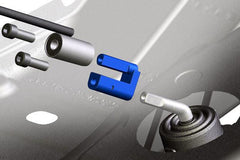 Rough Country RC602 Manual Trans Shifter Adapter Jeep Wrangler JK/Wrangler Unlimited (07-18)