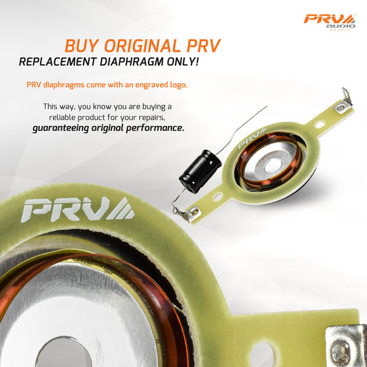 PRV Audio RPTW350Ti-4 SLIM Original Replacement Diaphragm