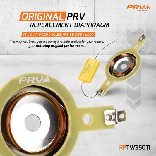 PRV Audio RPTW350Ti Original Replacement Diaphragm