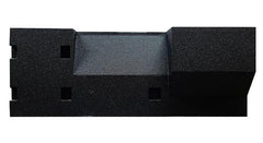 SPL Sealed Dual 10" Box with 2 Alpine SWT-10S2 10" truck subwoofer For 22+ Toyota Tundra Crew Max