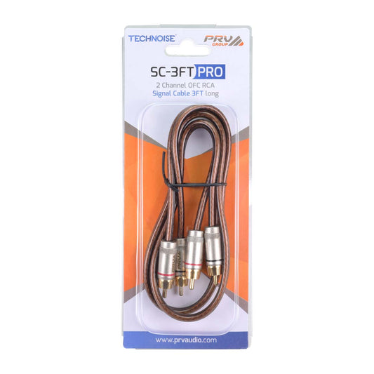 PRV Audio SC-3FT PRO TECHNOISE Oxygen-Free Copper Signal Cables