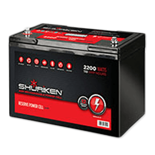 Shuriken SK-BT110 2200W 110AMP Hours Large Size AGM 12V Battery