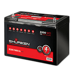 Shuriken SK-BT110 2200W 110AMP Hours Large Size AGM 12V Battery