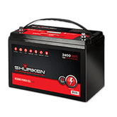 Shuriken SK-BT120 2400W 120AMP Hours Large Size AGM 12V Battery
