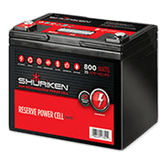 Shuriken SK-BT35 800W 35AMP Hours Compact Size AGM 12V Battery