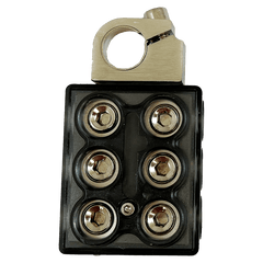 Shuriken SK-TML-BLKC Bus Bar Block 10-0ga Brass