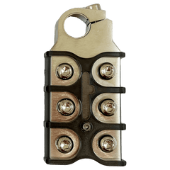 Shuriken SK-TML-PLC Bus Bar Block (6)0ga Brass