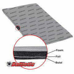 Ballistic SSTRL Tri-Layer Sound Damping Material