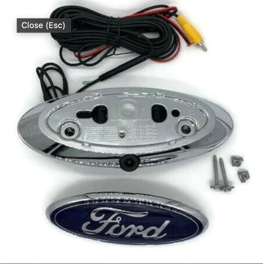 Automated Essentials FD-EMBLG1DL Ford 2007-2016 F150/250/350/450 Emblem w/ Logo Camera System w/ Dynamic Lines