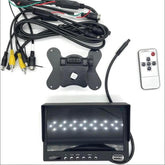 Automated Essentials MON7DUAL 7" DUAL VIDEO INPUT DASH or WINDSHIELD MOUNT MONITOR