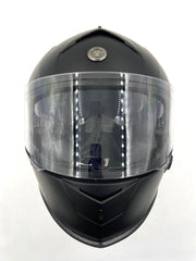 TORC T14B15FG21 T-14B Flag X-Small Black/Gray Full Face Helmet with Bluetooth