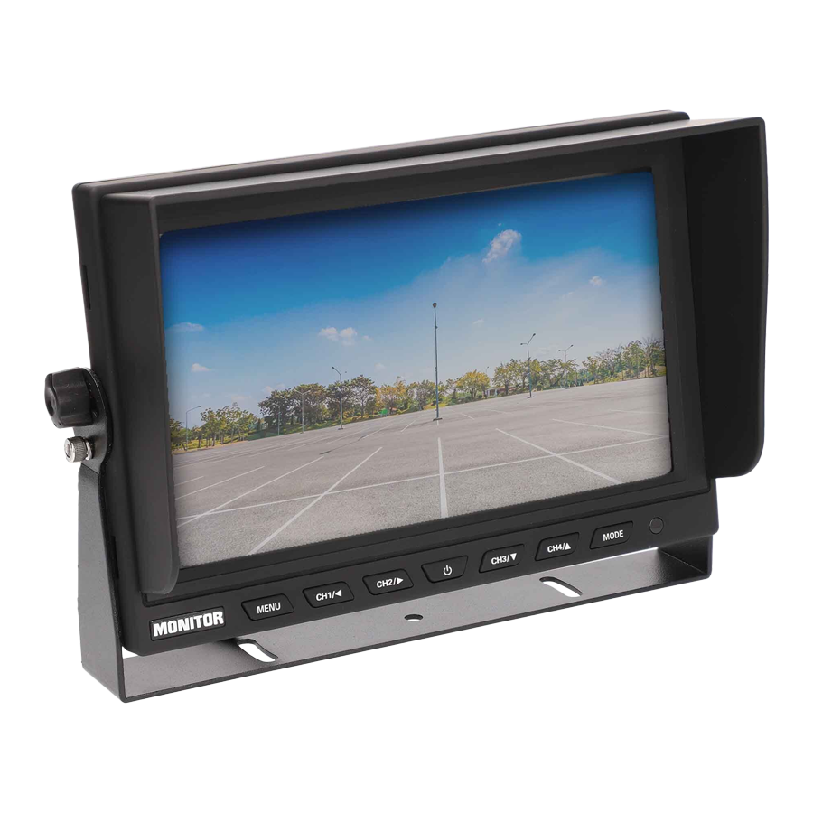 iBeam TE-9VS-4 Commercial Quad-View Monitor - 9 Inch