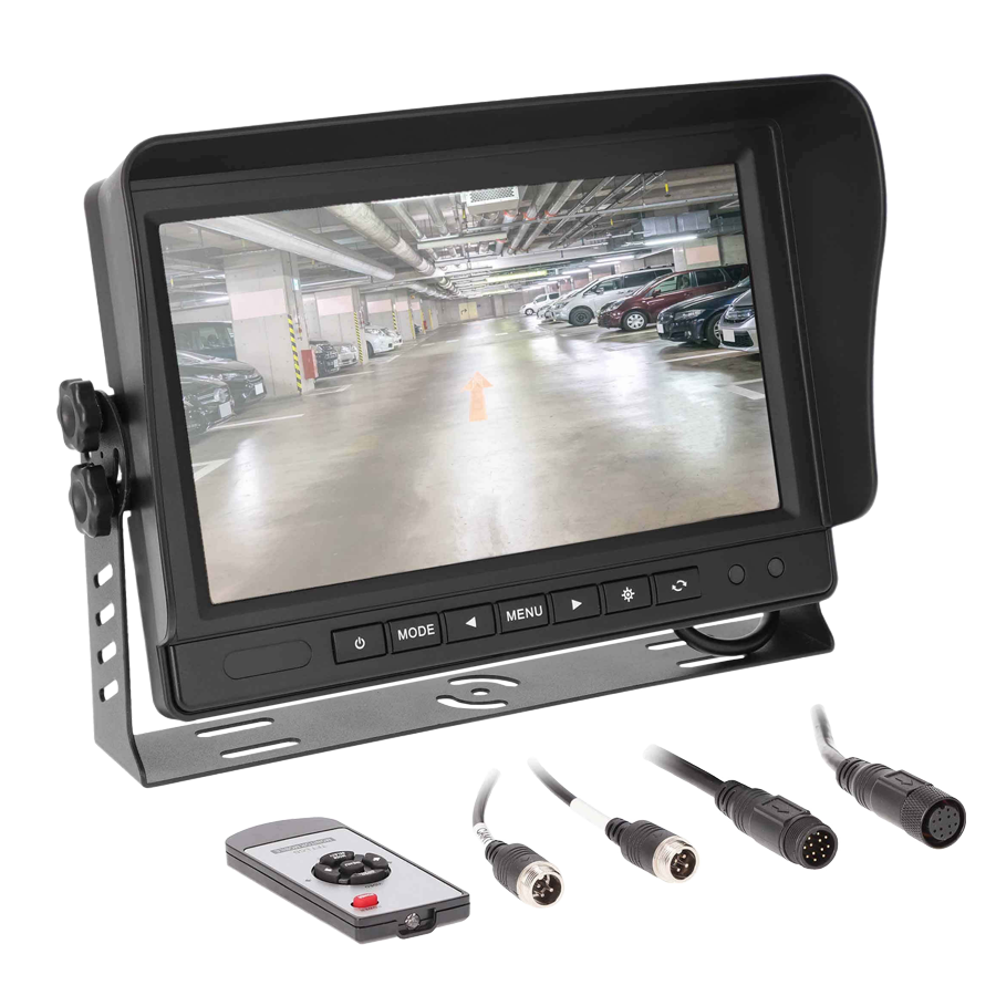 iBeam TE-AHD9M Universal AHD 9” Single-View Commercial Monitor