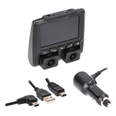 iBeam TE-DVR-DL4K 4K Dual-View Dash Camera With DVR