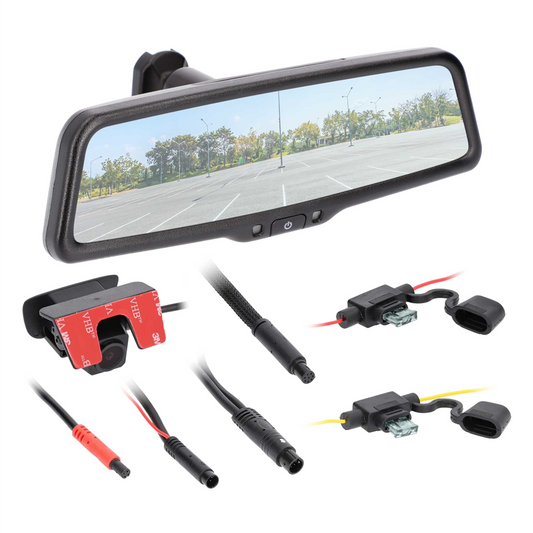 iBeam TE-LVM9 9" Live View Streaming Rearview Mirror