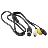 iBeam TE-RT4P Commercial RCA to 4-Pin Din Adapter Cable