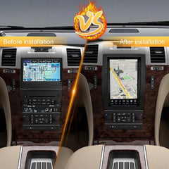 LinksWell TS-GMCD09-7RR-4B GEN IV T-Style Radio 9.7" Android Tablet multimedia center, HD multi-touch panel, Support Carplay & Android Auto for 2007-2014 Cadillac Escalade