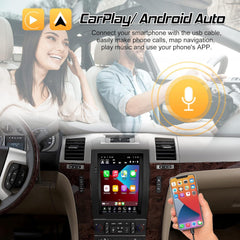 LinksWell TS-GMCD09-7RR-4B GEN IV T-Style Radio 9.7" Android Tablet multimedia center, HD multi-touch panel, Support Carplay & Android Auto for 2007-2014 Cadillac Escalade
