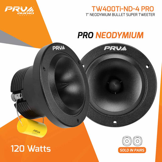 PRV Audio TW400Ti-Nd-4 PRO Pro Neodymium Tweeter