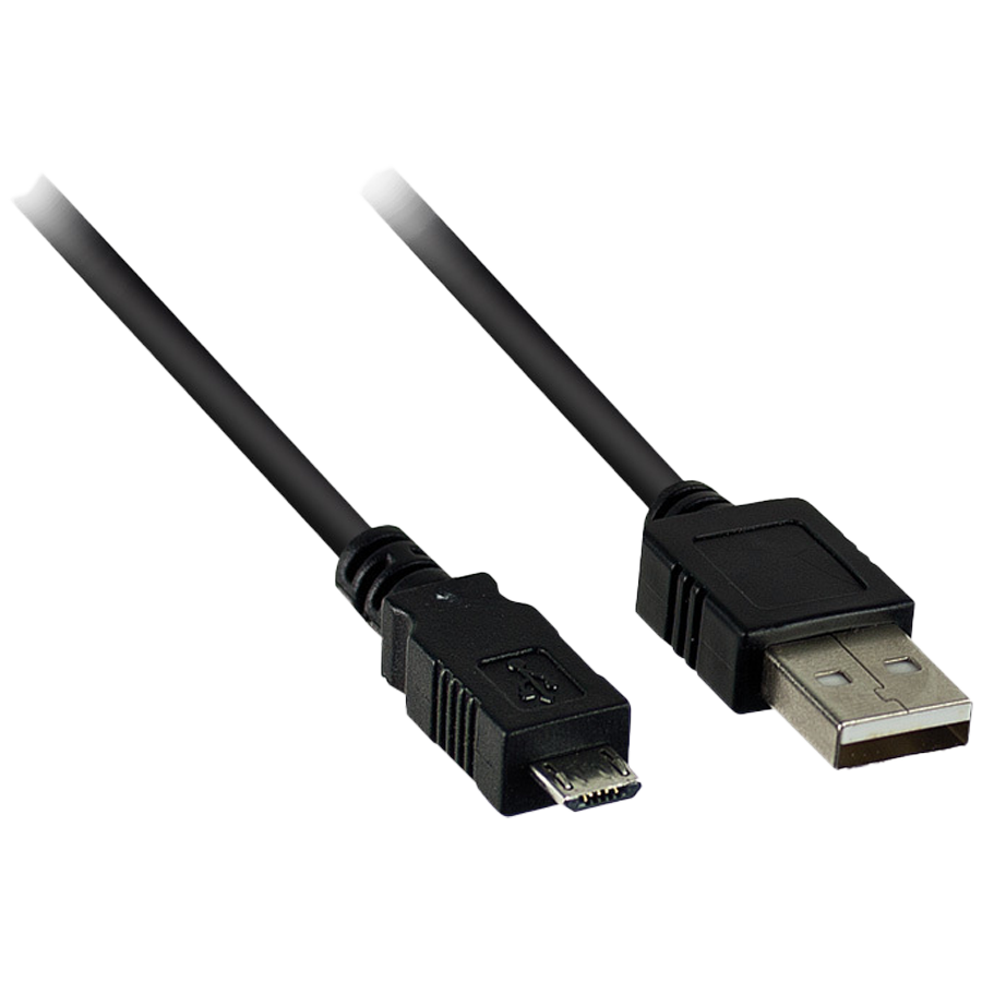 Axxess Interface AXUSB-MCBL USB A to Micro USB B Adapter - 6 Feet