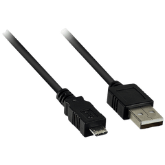 Axxess Interface AXUSB-MCBL USB A to Micro USB B Adapter - 6 Feet