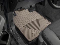 WeatherTech W504TN 2008+ Nissan Frontier Rear Rubber Mats - Tan