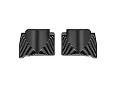 WeatherTech W127 08-13 Lexus LX570 Rear Rubber Mats - Black