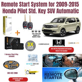 Remote Start System for 2009-2015 Honda Pilot Std. Key SUV Automatic