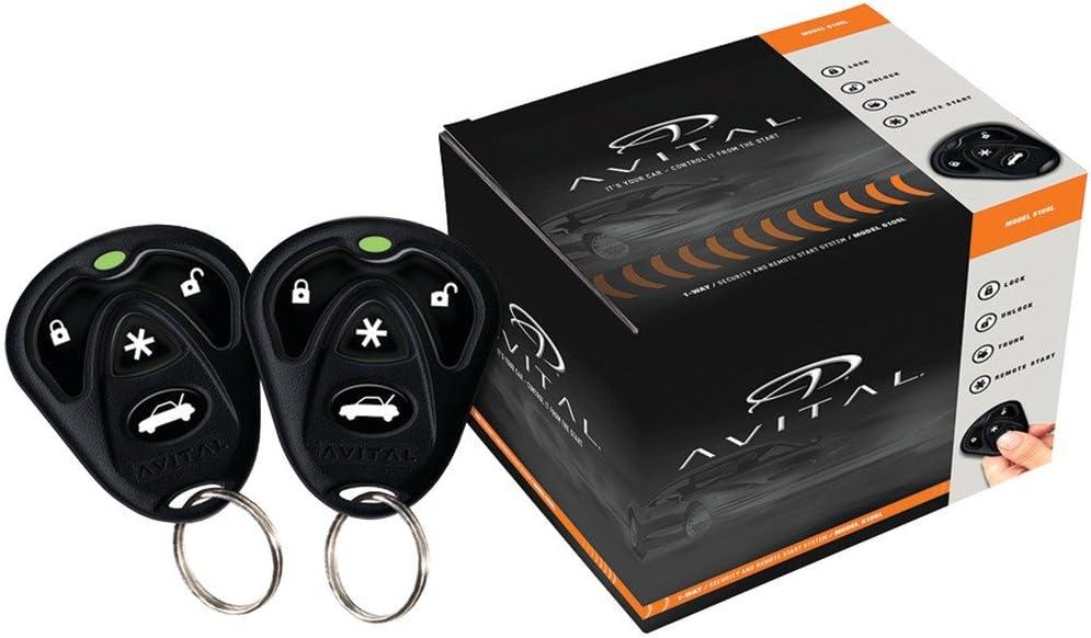 avital 5105l remote start alarm system