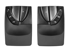 WeatherTech 120055 2016 Toyota Tacoma No Drill Rear Mudflaps