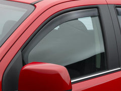 WeatherTech 80766 2015+ Chevy Colorado/GMC Canyon Front Side Window Deflectors - Dark Smoke