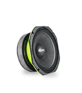 Speaker with a brand logo on a white background