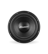Picture of car audio subwoofer with Comando logo