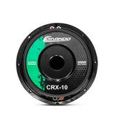 Comando CRX-10 car subwoofer on a white background