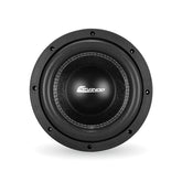 Car Audio subwoofer with 'comando' branding on a white background