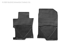 WeatherTech W94 08-12 Honda Accord Front Rubber Mats - Black
