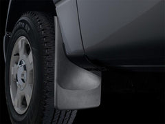 WeatherTech 120118 20-24 Chevrolet Silverado 2500HD/3500HD Rear No Drill Mudflaps - Black