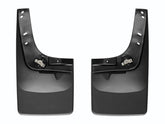 WeatherTech 120011 07-13 GMC Sierra No Drill Mudflaps - Black