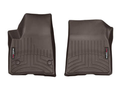 WeatherTech 4710801 2017+ GMC Acadia/Acadia Denali Front FloorLiner - Cocoa