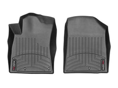 WeatherTech 4411151 2017+ Hyundai Ioniq Front FloorLiner - Black (Hybrid and Electric Models)