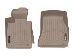 WeatherTech 4510891 2017+ BMW 5-Series Front FloorLiner - Tan (xDrive Only - Does Not Fit RWD)