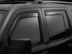WeatherTech 82728 13+ Nissan Sentra Front and Rear Side Window Deflectors - Dark Smoke