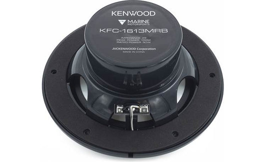 Kenwood KFC-1613MRB 6-1/2" 2-way marine speakers (Black)