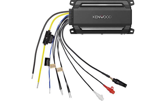 Kenwood KAC-M5001 Compact mono marine subwoofer amplifier  300 watts RMS x 1 at 2 ohms
