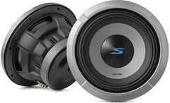 Alpine S2-W8D4 900W Max (300W RMS) 8" S-Series Dual 4 Ohm Car Subwoofer