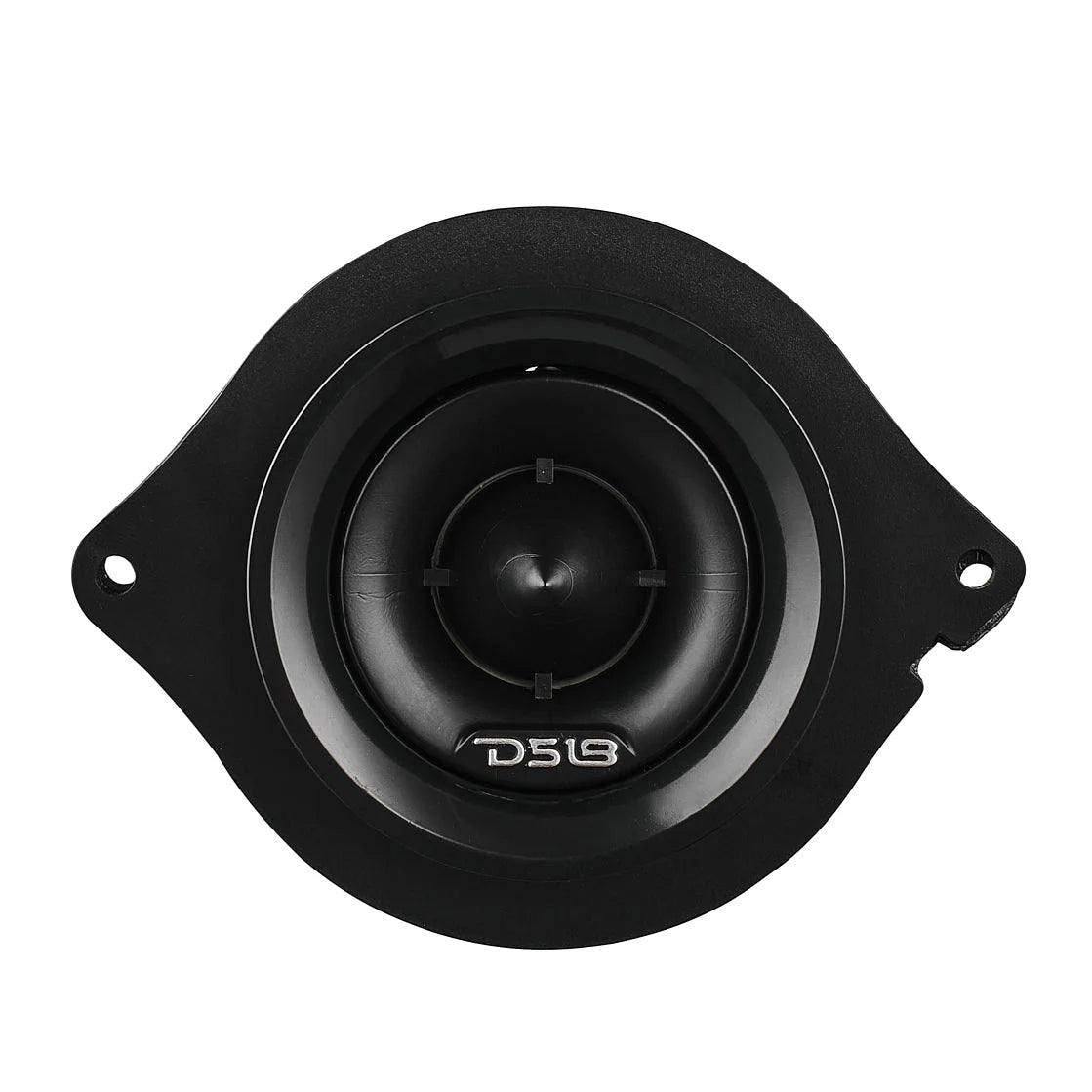 Black speaker driver with 'DS18' branding on a white background