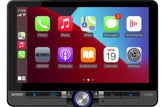 jensen car813 8inch floating carplay android auto receiver bear de