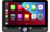 jensen car813 8inch floating carplay android auto receiver bear de