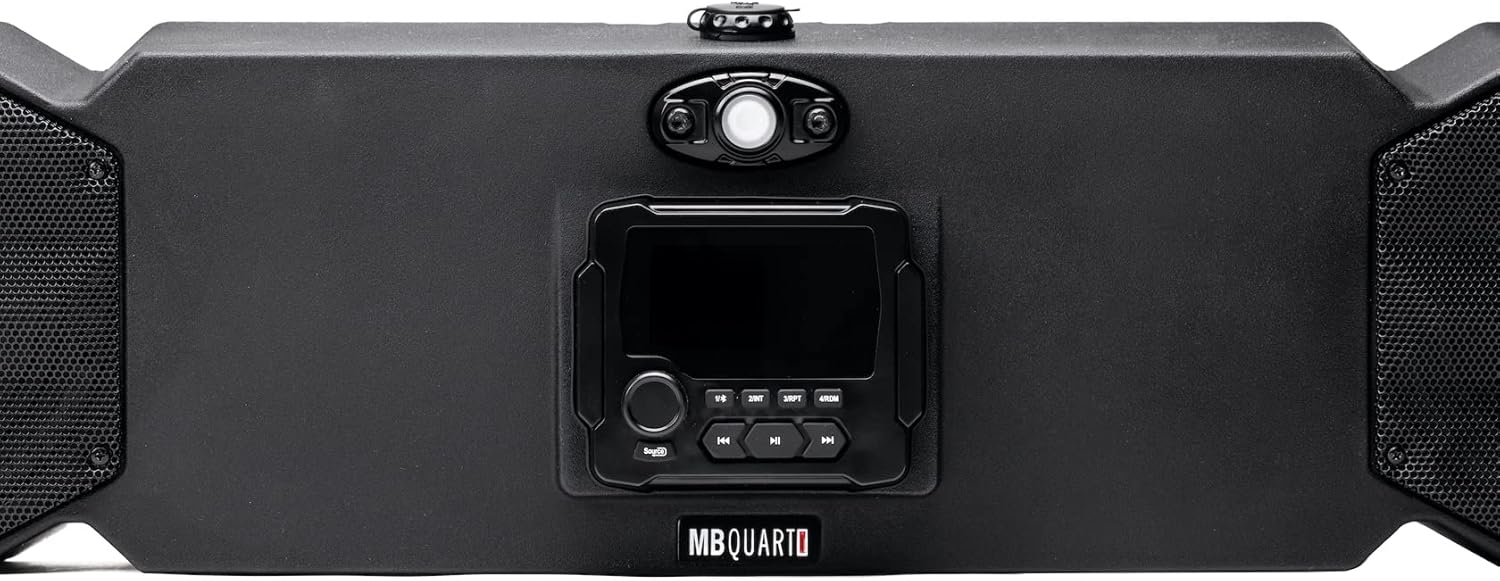 mb quart mbqoh46-1 marine utv soundbar bluetooth waterproof audio jam