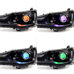 multicolor led demon eyes kit for my car